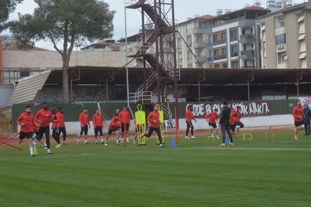 Atakaş Hatayspor, Medipol Başakşehir maçının hazırlıklarını sürdürdü