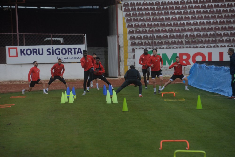 Atakaş Hatayspor, Medipol Başakşehir maçının hazırlıklarını sürdürdü