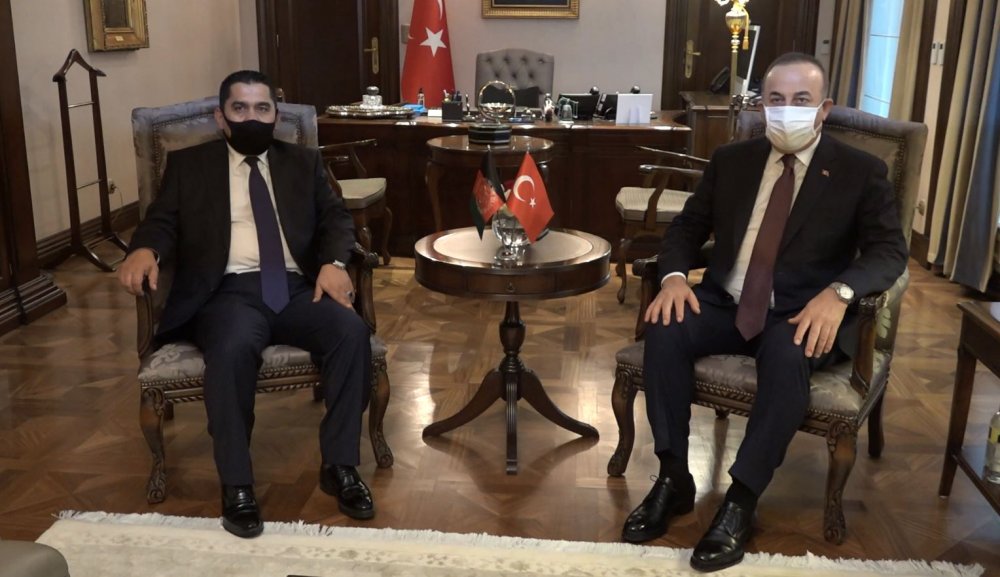 Bakan Çavuşoğlu, Afganistan Ulaştırma Bakanı  Kudretullah Zeki ile görüştü