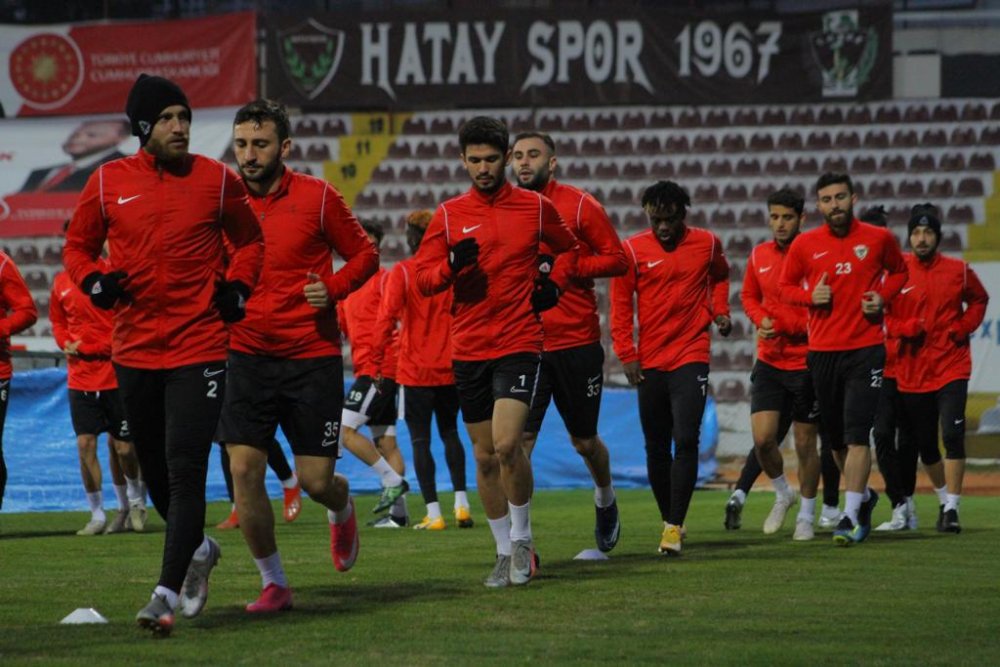 Hatayspor, Başakşehir maçı hazırlıklarını sürdürüyor