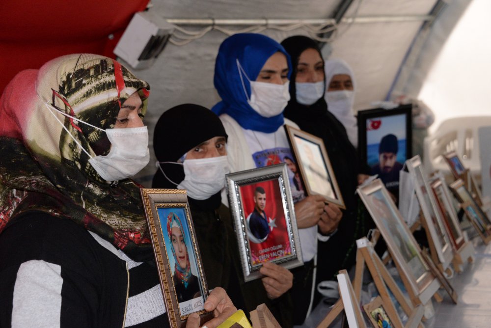 HDP önündeki evlat nöbetinde 514'üncü gün; aile sayısı 196 oldu