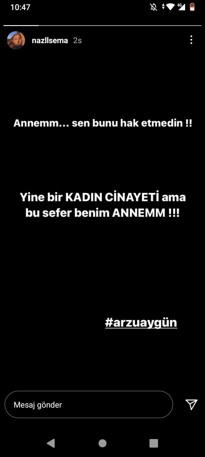 Kayıp Arzu’nun hayatına  sevgilisi son vermiş