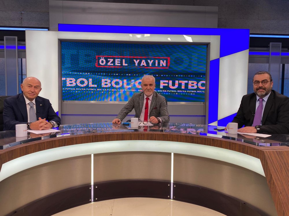 TFF Başkanı Nihat Özdemir, D-Smart canlı yayınında açıklamalarda bulundu
