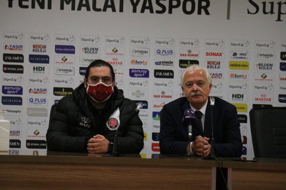 Yeni Malatyaspor - Fatih Karagümrük maçının ardından