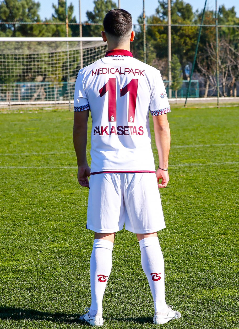 Bakasetas, Beşiktaş maçı kafilesinde yer aldı