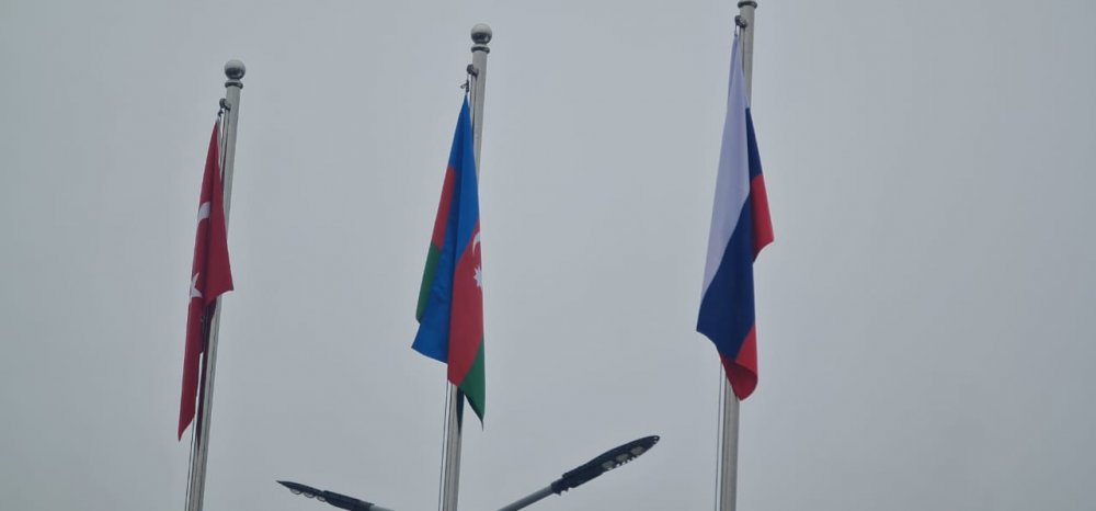 Dağlık Karabağ’daki Türk-Rus Ortak Merkezi’nden ilk görüntüler