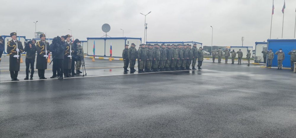 Dağlık Karabağ’daki Türk-Rus Ortak Merkezi’nden ilk görüntüler