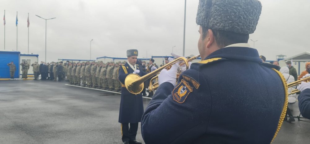 Dağlık Karabağ’daki Türk-Rus Ortak Merkezi’nden ilk görüntüler