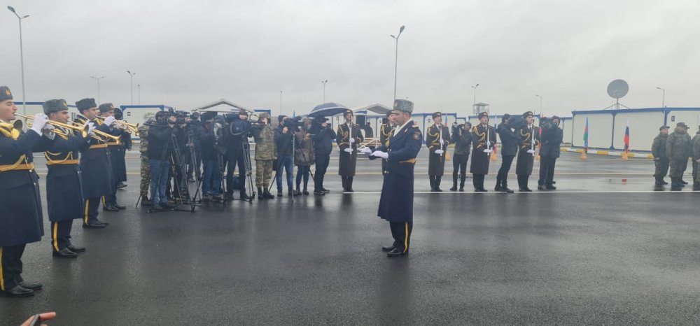 Dağlık Karabağ’daki Türk-Rus Ortak Merkezi’nden ilk görüntüler