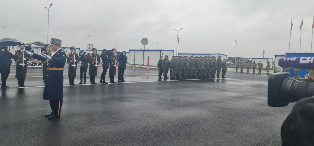 Dağlık Karabağ’daki Türk-Rus Ortak Merkezi’nden ilk görüntüler
