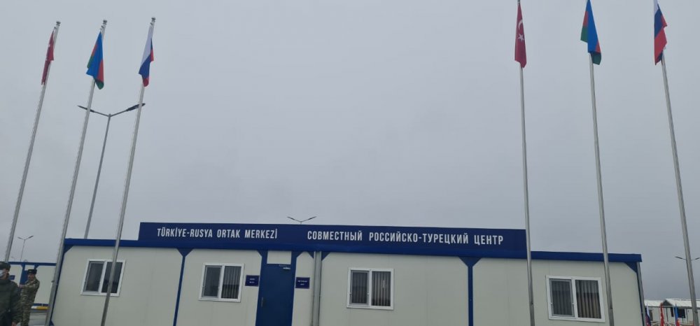 Dağlık Karabağ’daki Türk-Rus Ortak Merkezi’nden ilk görüntüler