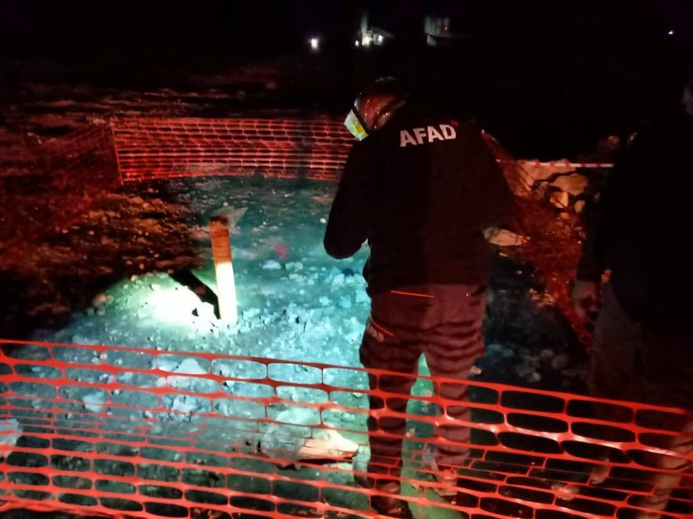Filyos limanı inşaatında sondaj çalışmasında gaz çıktı, AFAD ölçüm yaptı