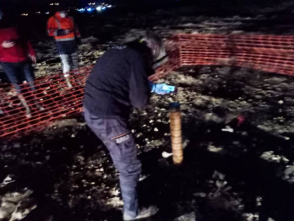 Filyos limanı inşaatında sondaj çalışmasında gaz çıktı, AFAD ölçüm yaptı