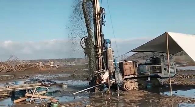 Filyos limanı inşaatında sondaj çalışmasında gaz çıktı, AFAD ölçüm yaptı