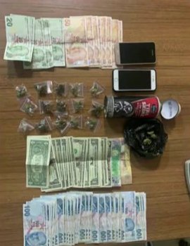 İstanbul'da 104 kilogram uyuşturucu ele geçirilen operasyonlar kamerada