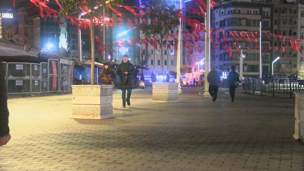 Kısıtlamanın başlamasıyla İstiklal Caddesi turistlere kaldı