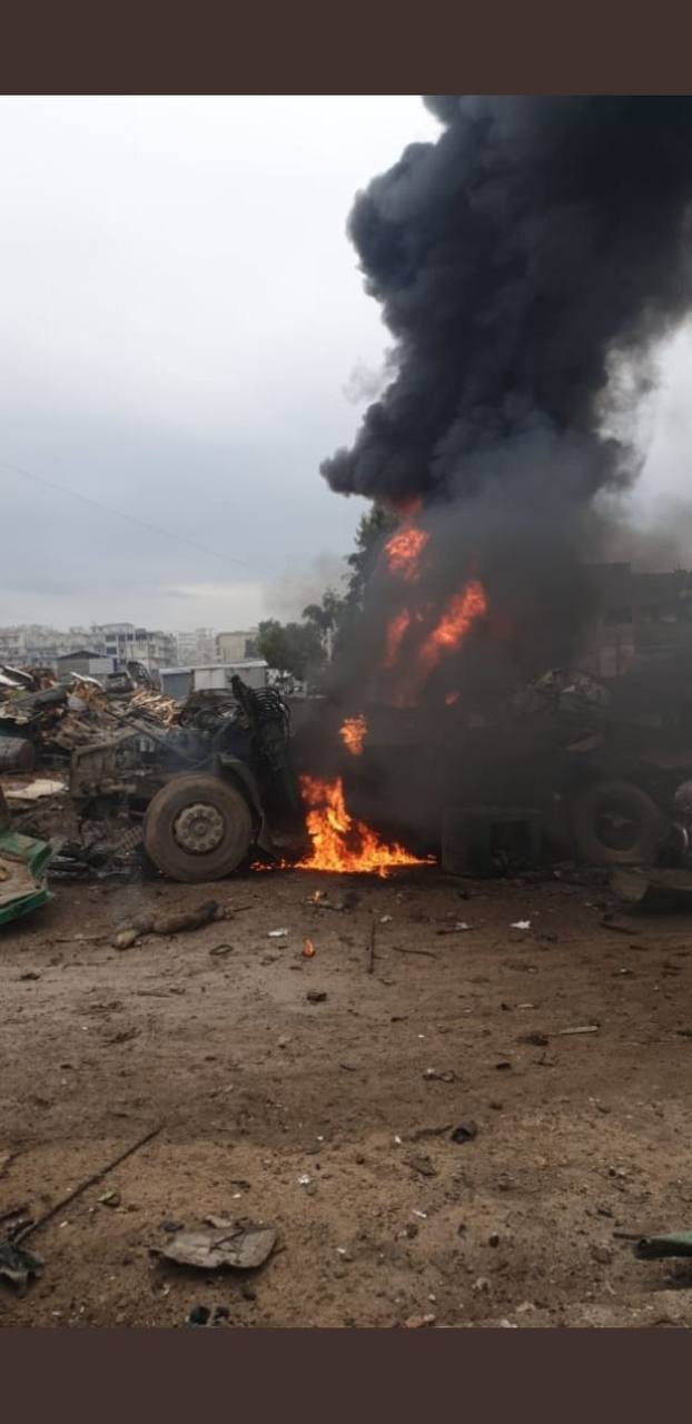 MSB: Afrin'deki bombalı terör saldırısında 5 sivil hayatını kaybetti