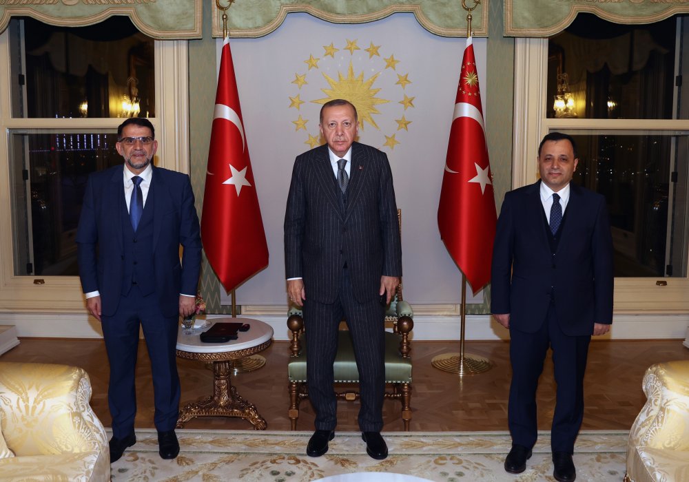 Cumhurbaşkanı Erdoğan, Kuzey Makedonya Anayasa Mahkemesi Başkanını kabul etti 