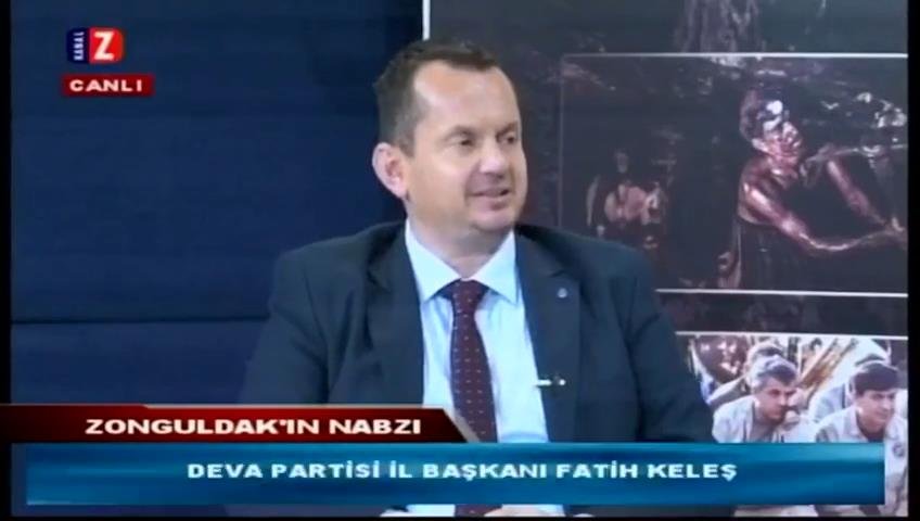 Deva Partisi il başkanı canlı yayında küfür etti