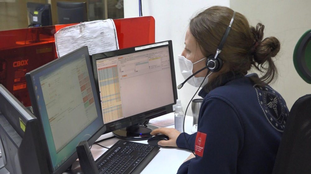Emekli olan 112 çalışanının anonslu vedası