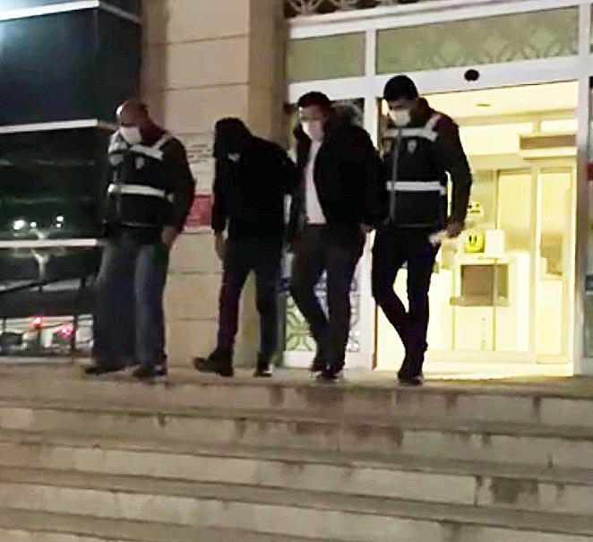 İnşaat malzemesi hırsızlığına 3 tutuklama