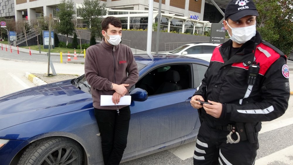 Kısıtlamada izin belgesi olmayan sürücüden, ‘valiyle görüşün’ savunması