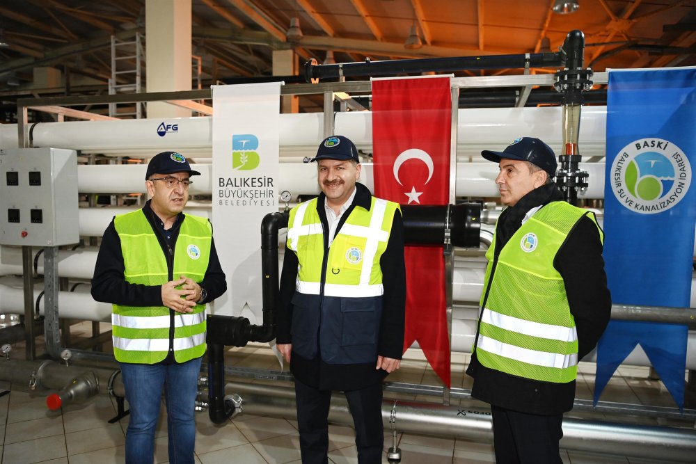 Avşa Adası'nda deniz suyunu içme suyuna dönüştüren tesisin kapasitesi artırılıyor