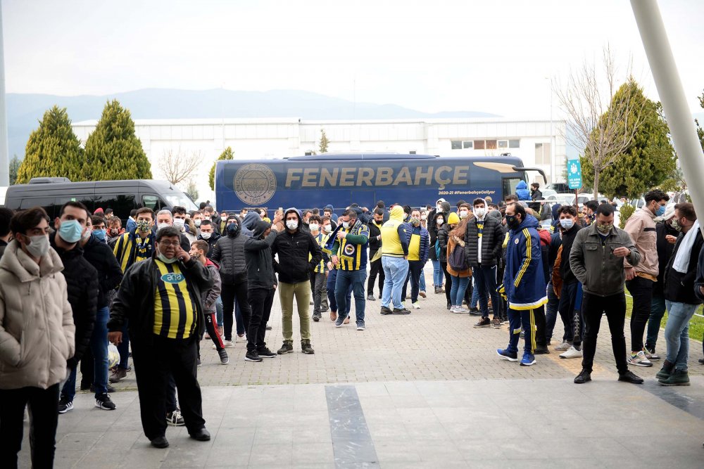 Fenerbahçe kafilesi, Hatay'da