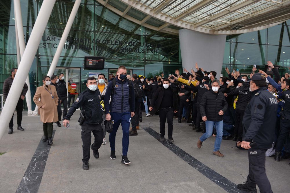 Fenerbahçe kafilesi, Hatay'da