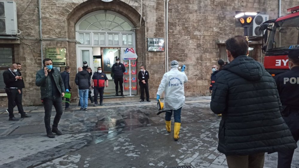 Mersin Büyükşehir Belediyesi’nde yangın