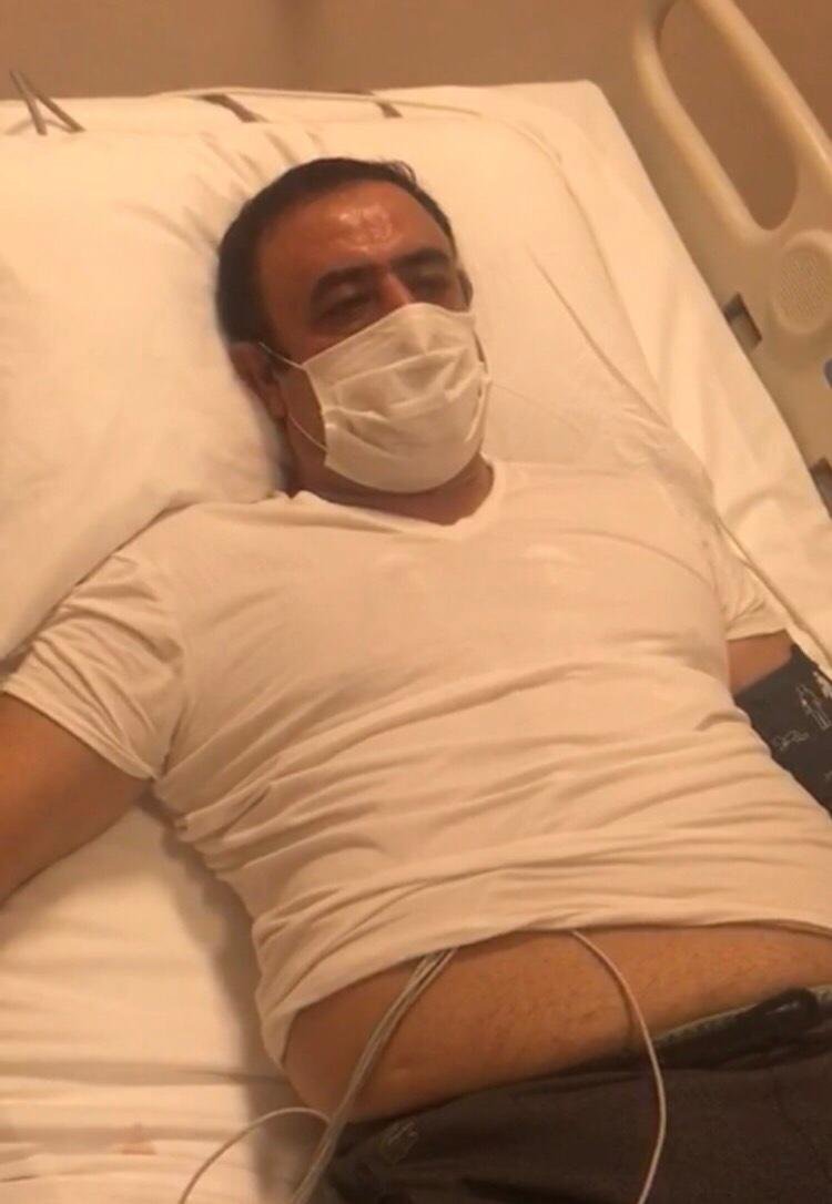 TÜRKÜCÜ Mahmut Tuncer yüksek tansiyon şikayetiyle dün gece hastaneye kaldırıldı