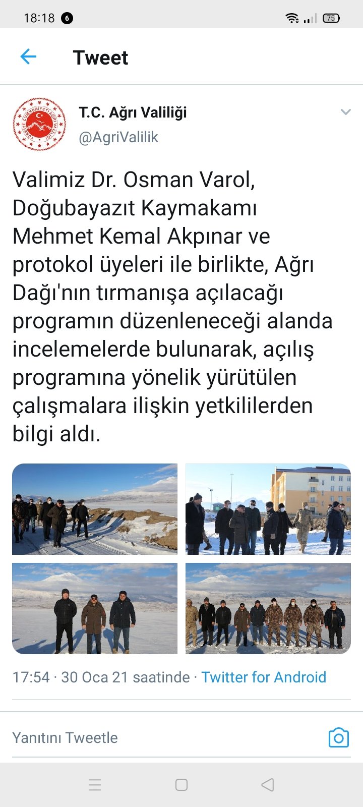 Ağrı Dağı 4 Şubat'ta tırmanışa açılıyor