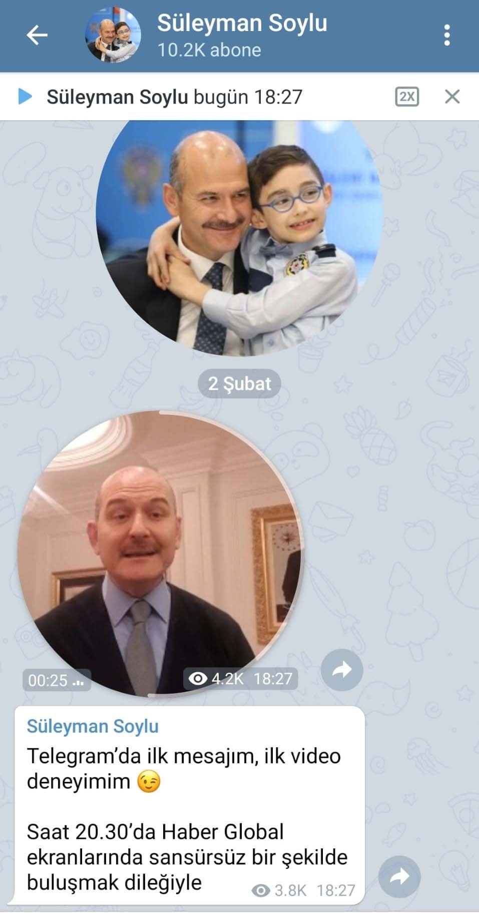 Bakan Soylu: Bundan sonra Telegram hesabımı aktif şekilde kullanacağım