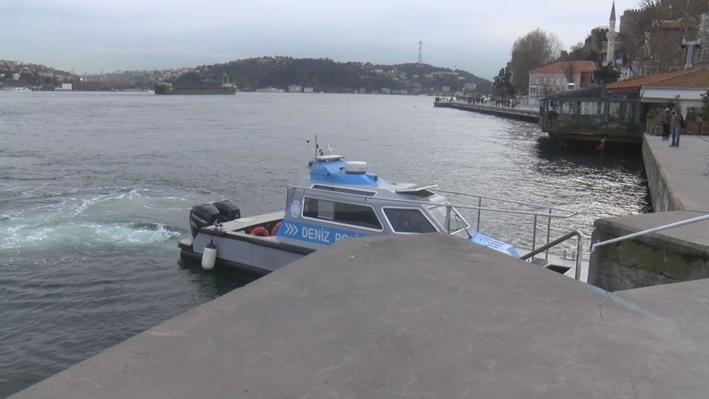 Beşiktaş'ta denize atlayan kişinin cesedi bulundu
