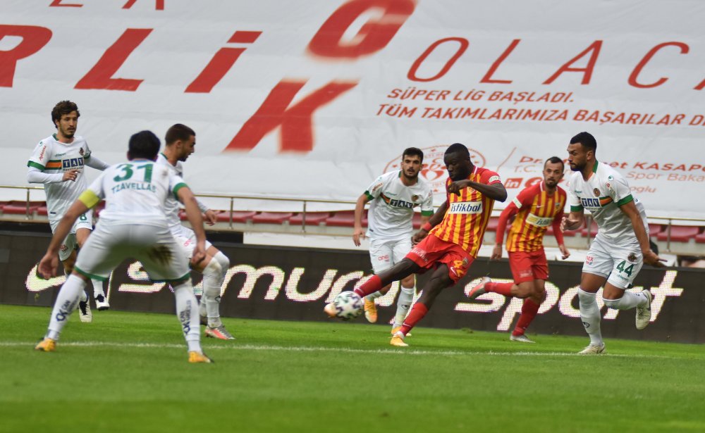Hes Kablo Kayserispor - Aytemiz Alanyaspor: 1-1