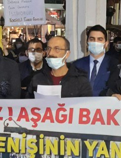 İzmit'te Boğaziçi Üniversitesi eylemi