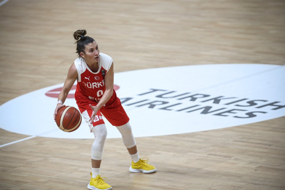 A Milli Kadın Basketbol Takımı, Litvanya'yı devirdi