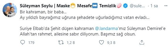 Afyonkarahisar'a şehit ateşi düştü
