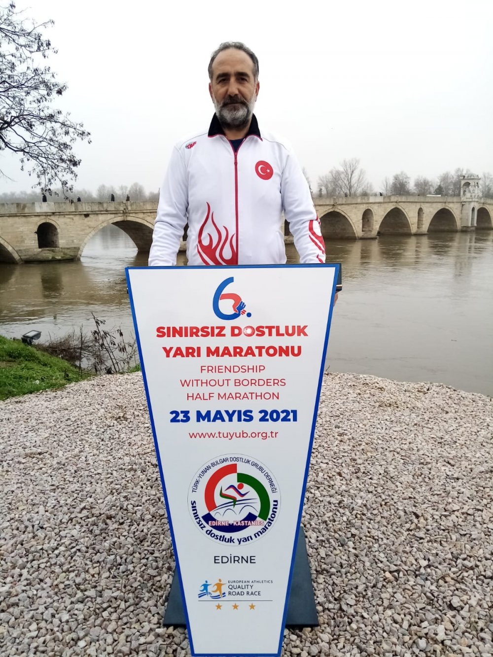 Edirne'de, Sınırsız Dostluk Yarı Maratonu 23 Mayıs'ta yapılacak