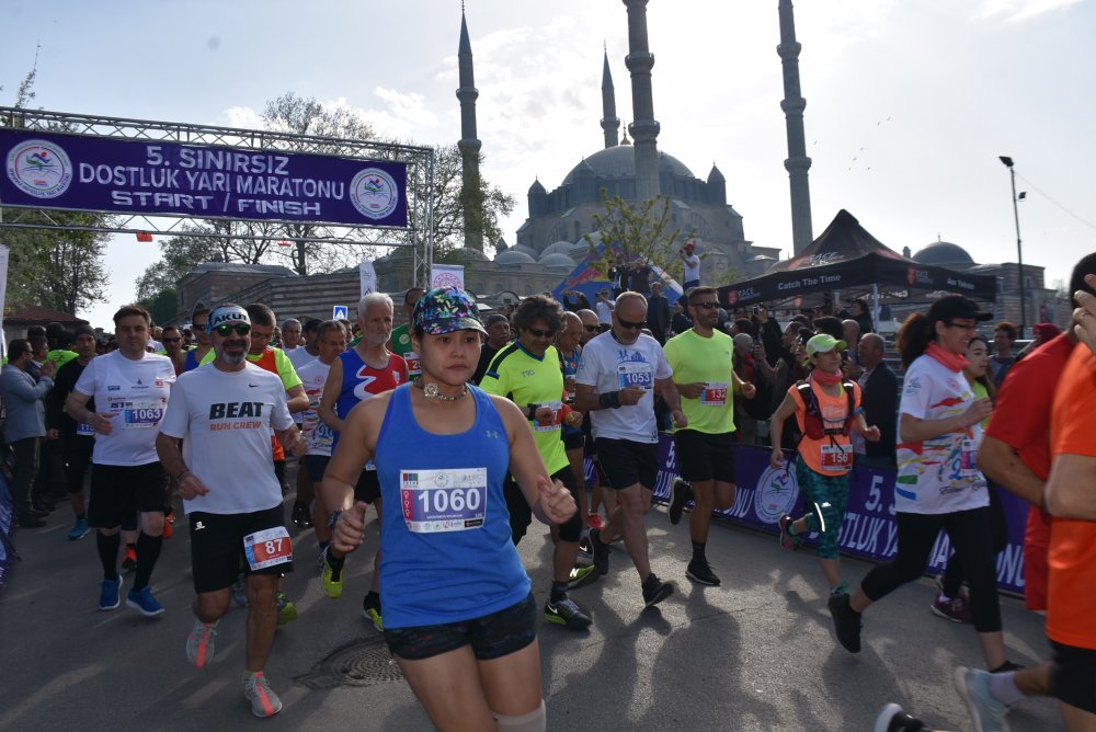 Edirne'de, Sınırsız Dostluk Yarı Maratonu 23 Mayıs'ta yapılacak