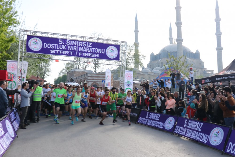 Edirne'de, Sınırsız Dostluk Yarı Maratonu 23 Mayıs'ta yapılacak