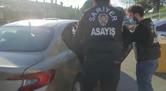 Sarıyer'de test sürüşü bahanesiyle otomobili alıp kaçan şüpheli yakalandı