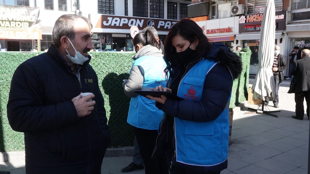 Denetimde maskesiz yakalandı, 'Eski pehlivanım korona bana bulaşmaz' dedi