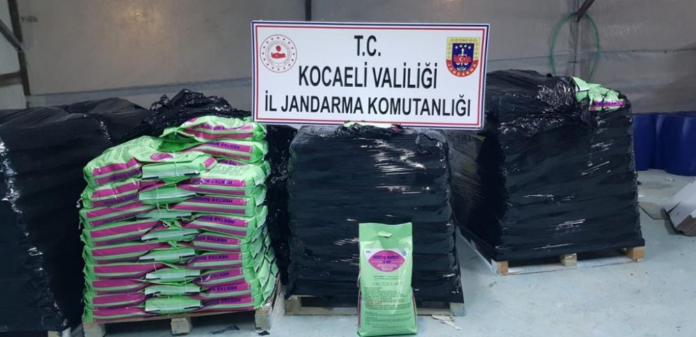 Kocaeli’nde 20 milyon lira değerinde sahte tarım ilacı ele geçirildi