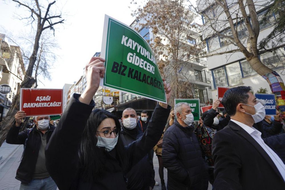 Ankara'da, Boğaziçi eyleminde 30 gözaltı