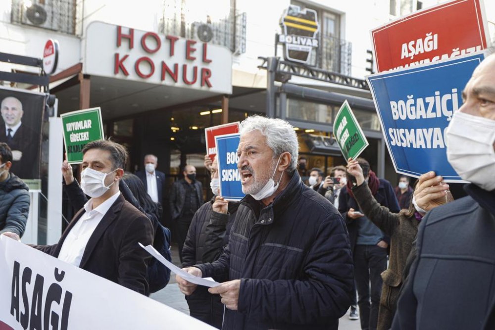 Ankara'da, Boğaziçi eyleminde 30 gözaltı