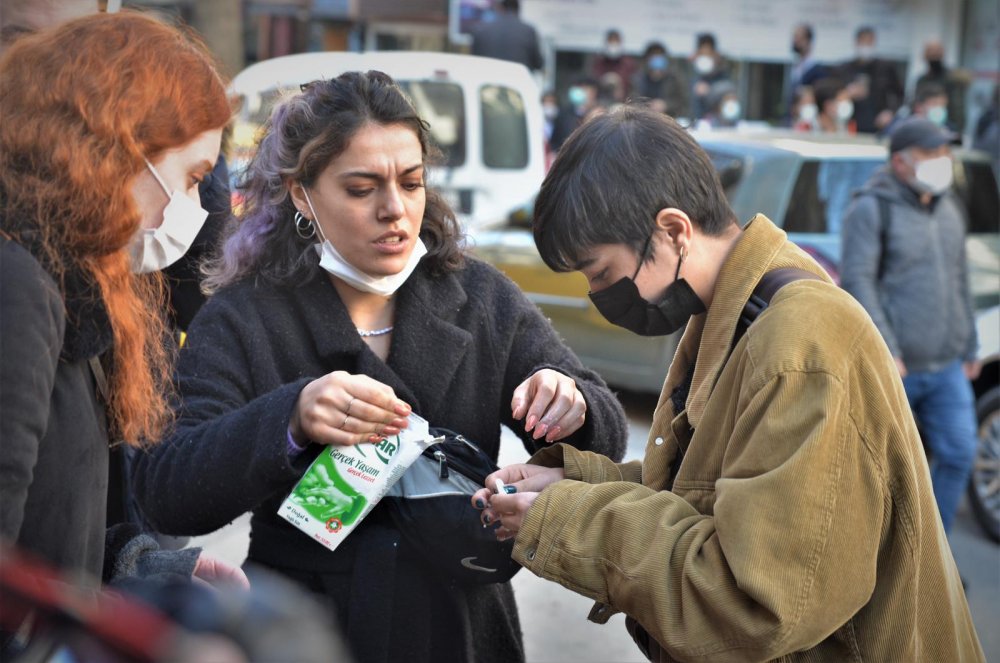 Ankara'da, Boğaziçi eyleminde 30 gözaltı