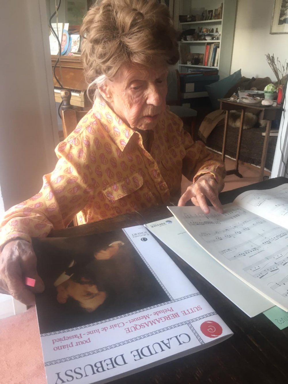 Fransa’da 106 yaşındaki piyanist, 6’ncı albümünü çıkarıyor