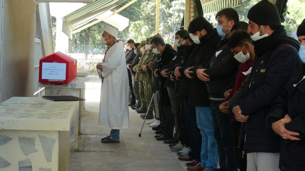 Kıbrıs Gazisi, törenle toprağa verildi