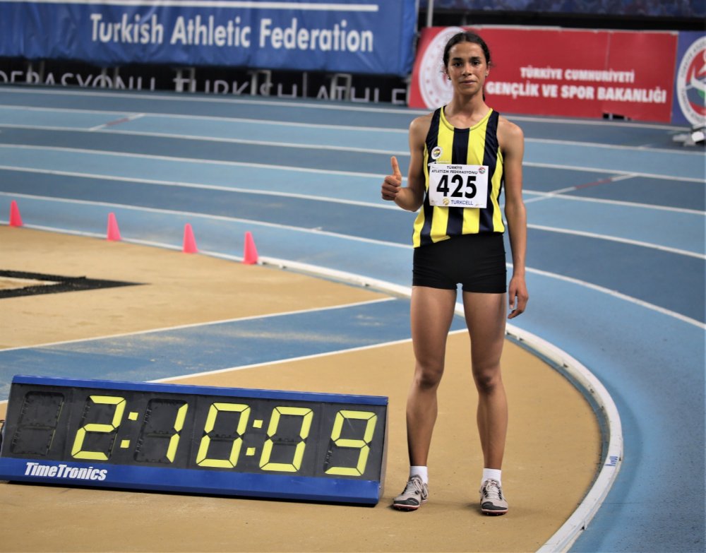 Türkiye Salon Atletizm Şampiyonası’nda 3 yeni rekor